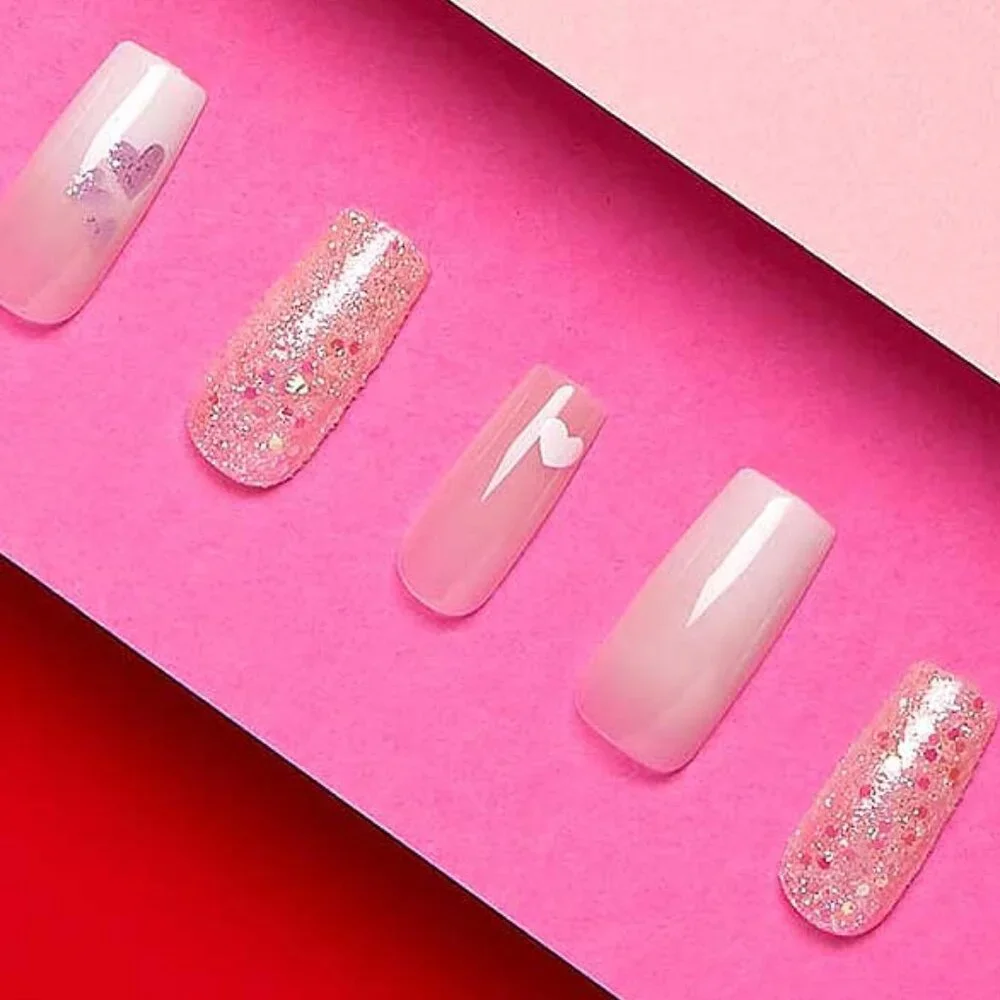 Kiss Gel Fantasy Nails long length - Love Story